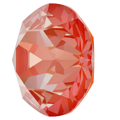 Swarovski Chatons Round Stones (1028 & 1088) Crystal Orange Glow Delite UNFOILED - Bluestreak Crystals