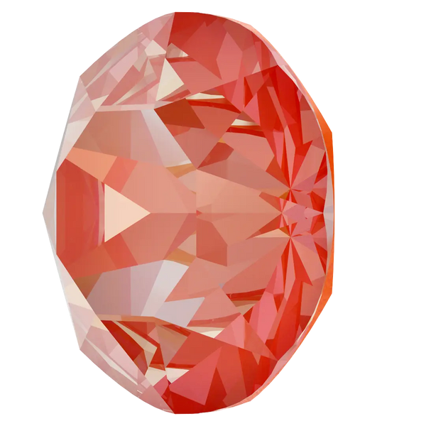 Swarovski Chatons Round Stones (1028 & 1088) Crystal Orange Glow Delite UNFOILED - Bluestreak Crystals