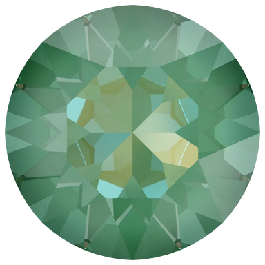 Swarovski Chatons Round Stones (1028 & 1088) Crystal Silky Sage Delite UNFOILED - Bluestreak Crystals