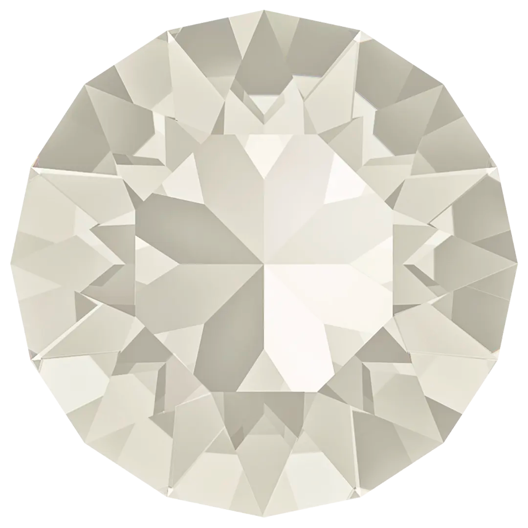 Swarovski Chatons Round Stones (1028 & 1088) Crystal Silver Shade - Bluestreak Crystals