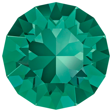 Swarovski Chatons Round Stones (1028 & 1088) Emerald - Bluestreak Crystals
