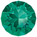 Swarovski Chatons Round Stones (1028 & 1088) Emerald - Bluestreak Crystals
