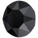 Swarovski Chatons Round Stones (1028 & 1088) Jet - Bluestreak Crystals