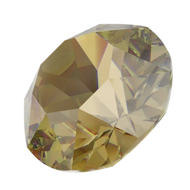 Swarovski Chatons Round Stones (1028 & 1088) Light Colorado Topaz Ignite UNFOILED - Bluestreak Crystals