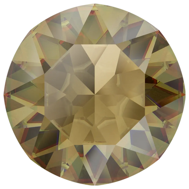 Swarovski Chatons Round Stones (1028 & 1088) Light Colorado Topaz Ignite UNFOILED - Bluestreak Crystals