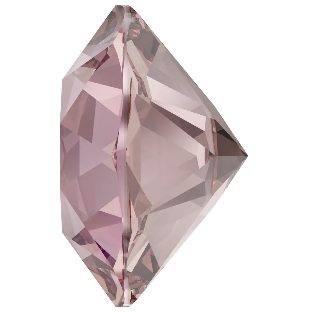 Swarovski Chatons Round Stones (1028 & 1088) Light Rose Ignite UNFOILED - Bluestreak Crystals