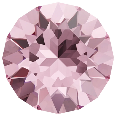 Swarovski Chatons Round Stones (1028 & 1088) Light Rose - Bluestreak Crystals