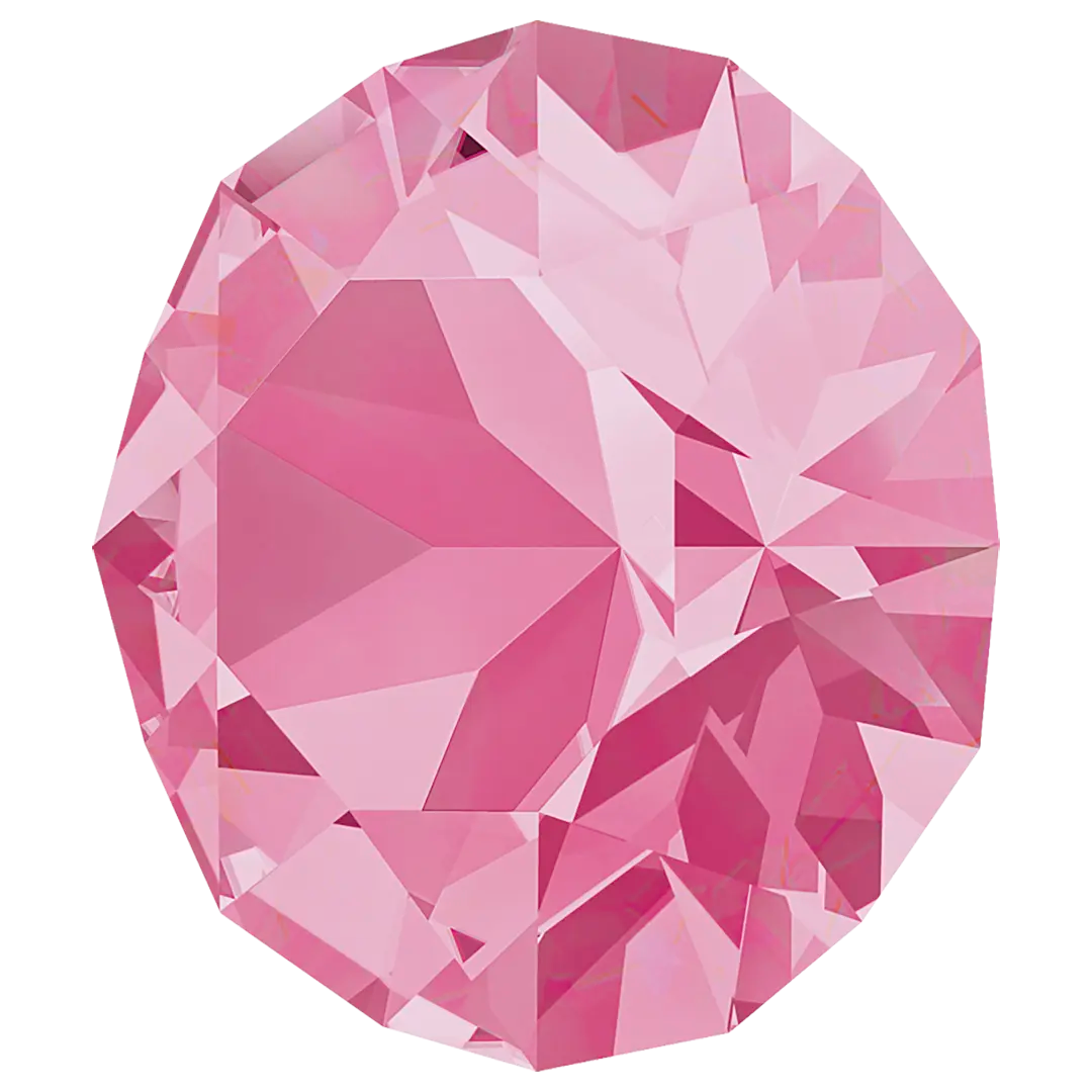 Swarovski Chatons Round Stones (1028 & 1088) Rose - Bluestreak Crystals