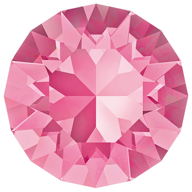 Swarovski Chatons Round Stones (1028 & 1088) Rose - Bluestreak Crystals
