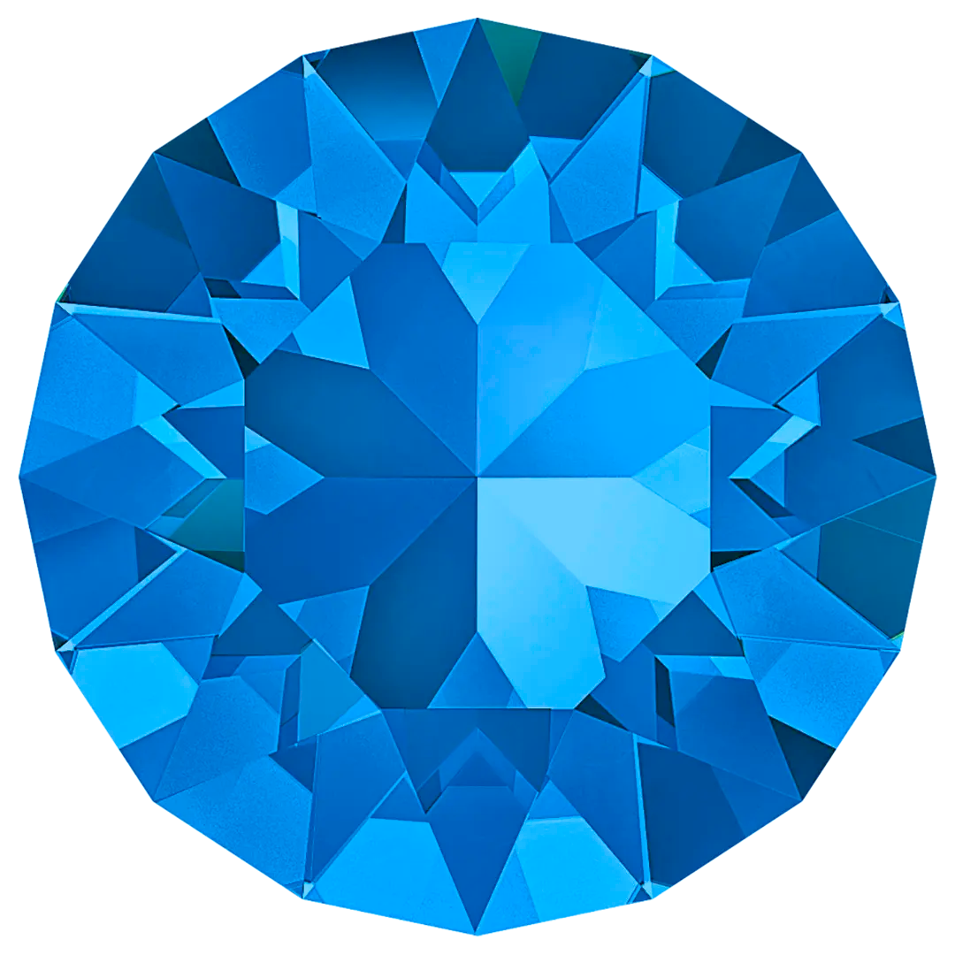 Swarovski Chatons Round Stones (1028 & 1088) Sapphire - Bluestreak Crystals
