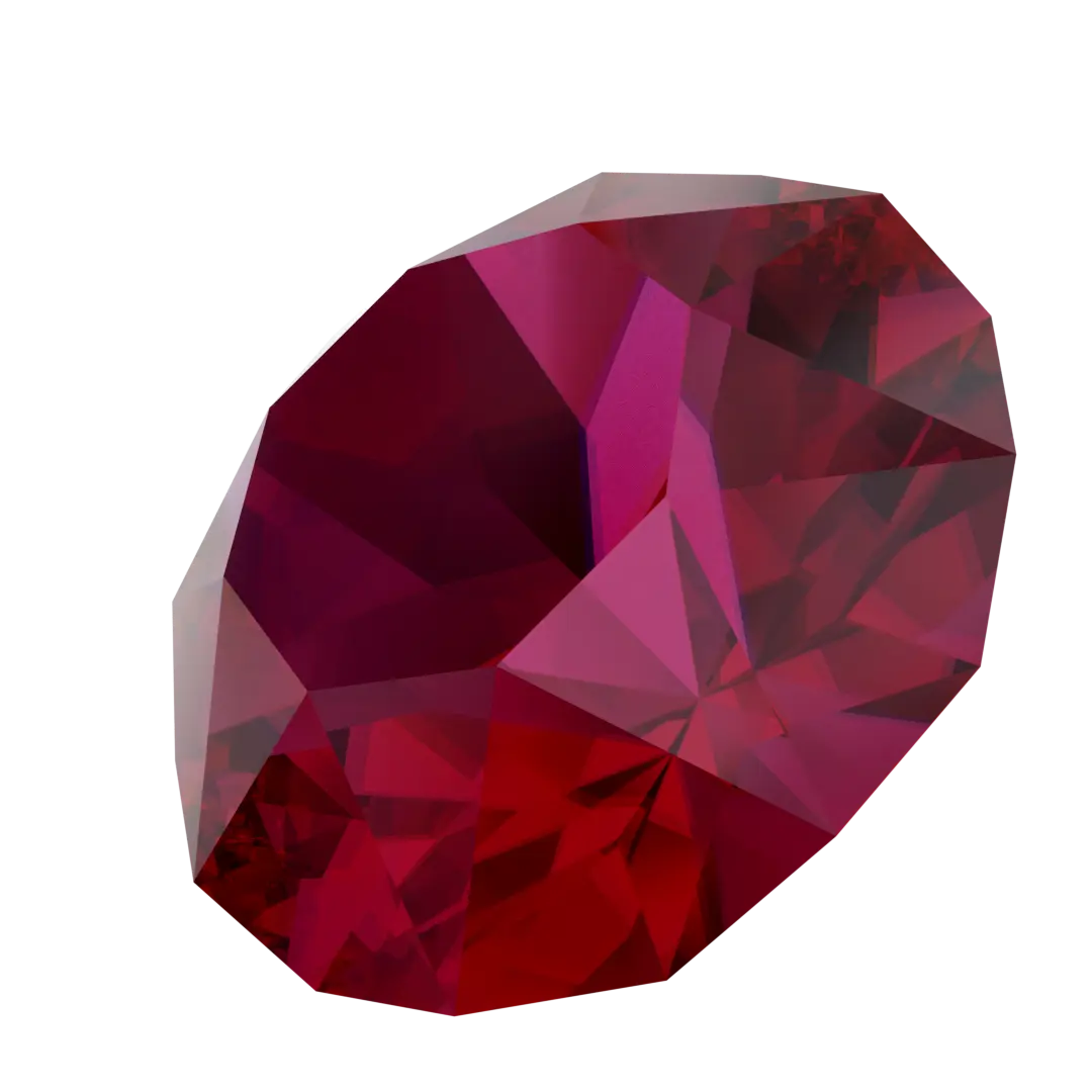 Swarovski Chatons Round Stones (1028 & 1088) Scarlet Ignite UNFOILED - Bluestreak Crystals