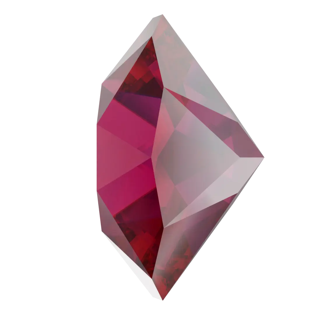 Swarovski Chatons Round Stones (1028 & 1088) Scarlet Ignite UNFOILED - Bluestreak Crystals