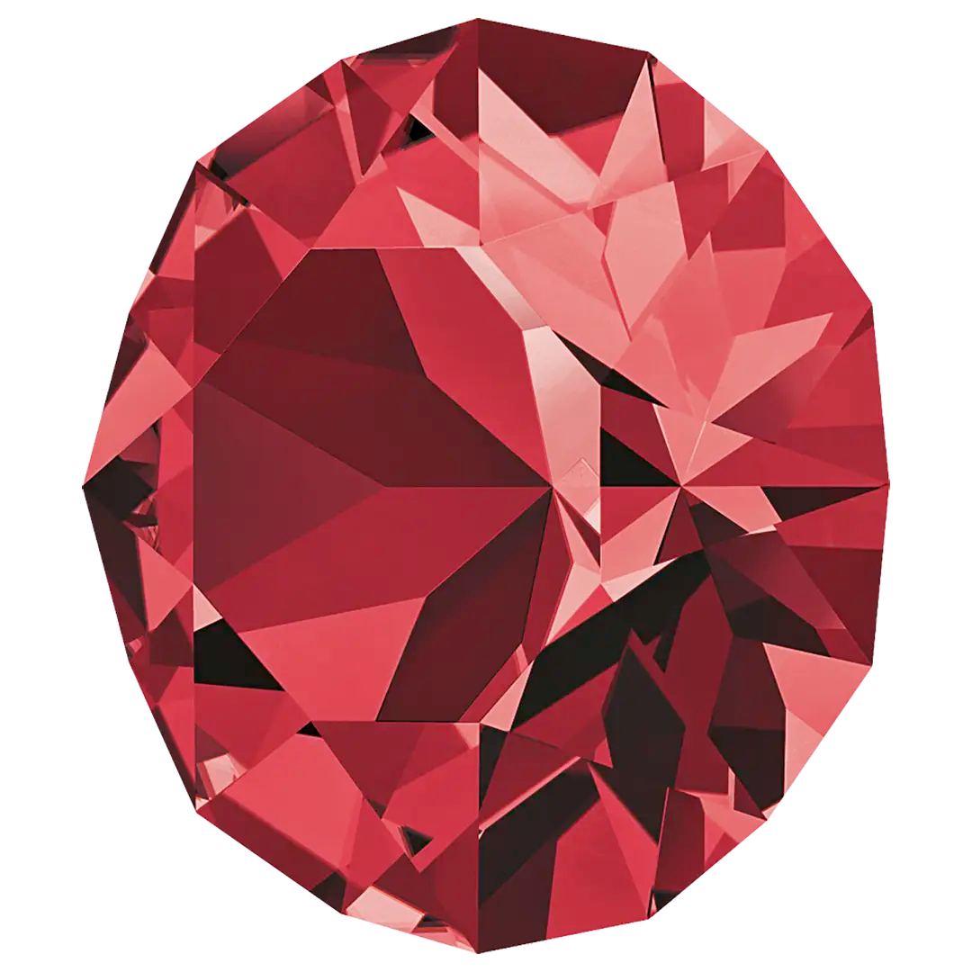 Swarovski Chatons Round Stones (1028 & 1088) Siam - Bluestreak Crystals