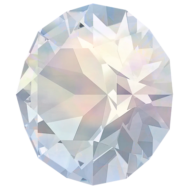 Swarovski Chatons Round Stones (1028 & 1088) White Opal - Bluestreak Crystals