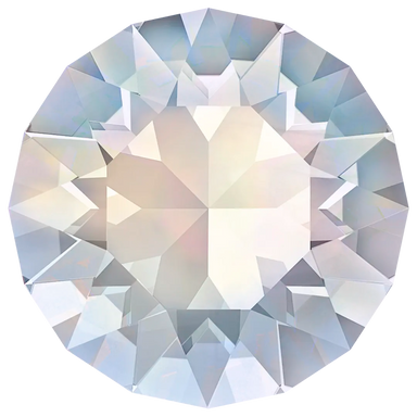 Swarovski Chatons Round Stones (1028 & 1088) White Opal - Bluestreak Crystals