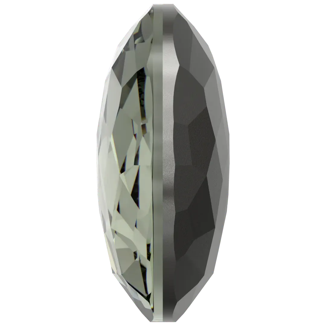 Swarovski Chatons Round Stones Fantasy (1383) Black Diamond - Bluestreak Crystals