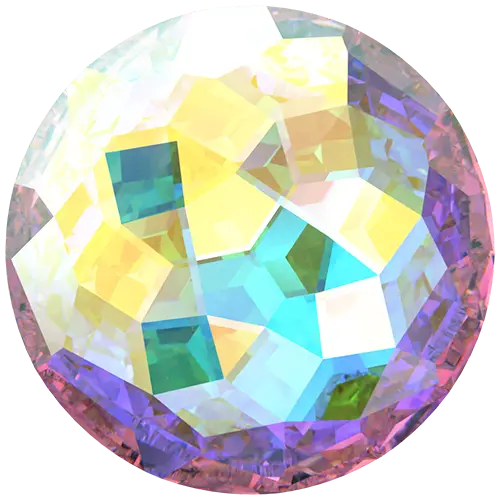 Serinity Chatons Round Stones Thin (1383) Crystal AB - Bluestreak Crystals