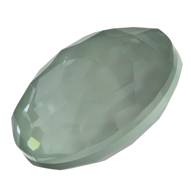 Serinity Chatons Round Stones Thin (1383) Crystal Agave Ignite UNFOILED - Bluestreak Crystals