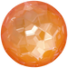 Swarovski Chatons Round Stones Fantasy (1383) Crystal Mango Ignite UNFOILED - Bluestreak Crystals