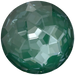 Swarovski Chatons Round Stones Fantasy (1383) Crystal Pine Green Ignite UNFOILED - Bluestreak Crystals