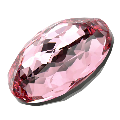 Serinity Chatons Round Stones Thin (1383) Light Rose - Bluestreak Crystals