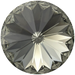 Swarovski Chatons Round Stones Rivoli (1122) Black Diamond - Bluestreak Crystals