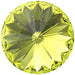 Swarovski Chatons Round Stones Rivoli (1122) Citrus Green - Bluestreak Crystals