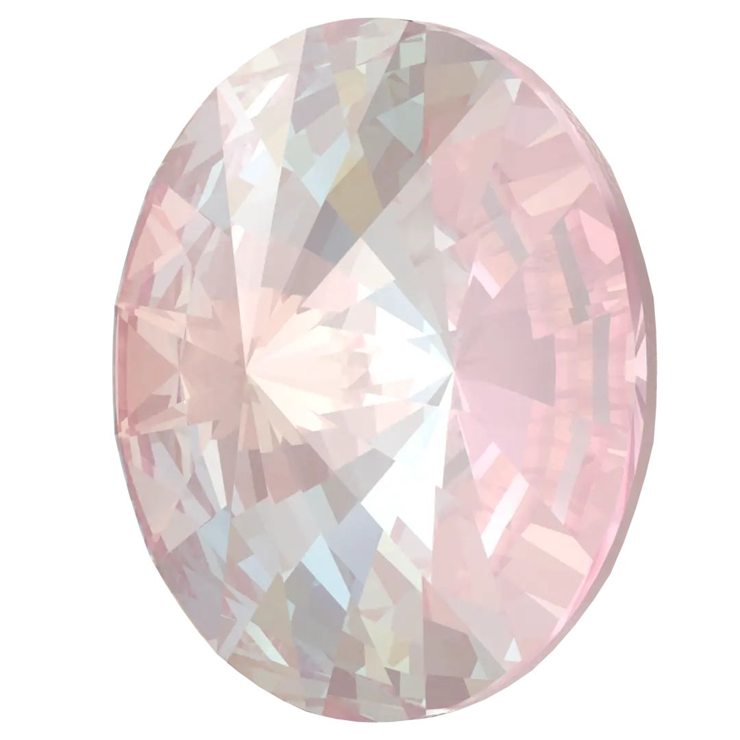Swarovski Chatons Round Stones Rivoli (1122) Crystal Dusty Pink Delite UNFOILED - Bluestreak Crystals