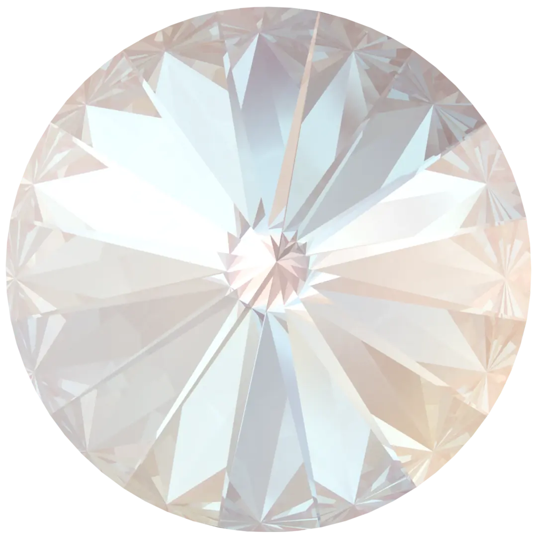 Swarovski Chatons Round Stones Rivoli (1122) Crystal Dusty Pink Delite UNFOILED - Bluestreak Crystals