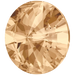 Swarovski Chatons Round Stones Rivoli (1122) Crystal Golden Shadow - Bluestreak Crystals