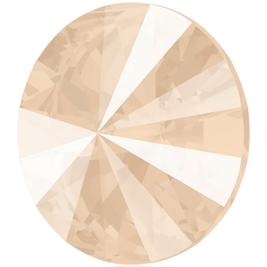Swarovski Chatons Round Stones Rivoli (1122) Crystal Ivory Cream Delite UNFOILED - Bluestreak Crystals