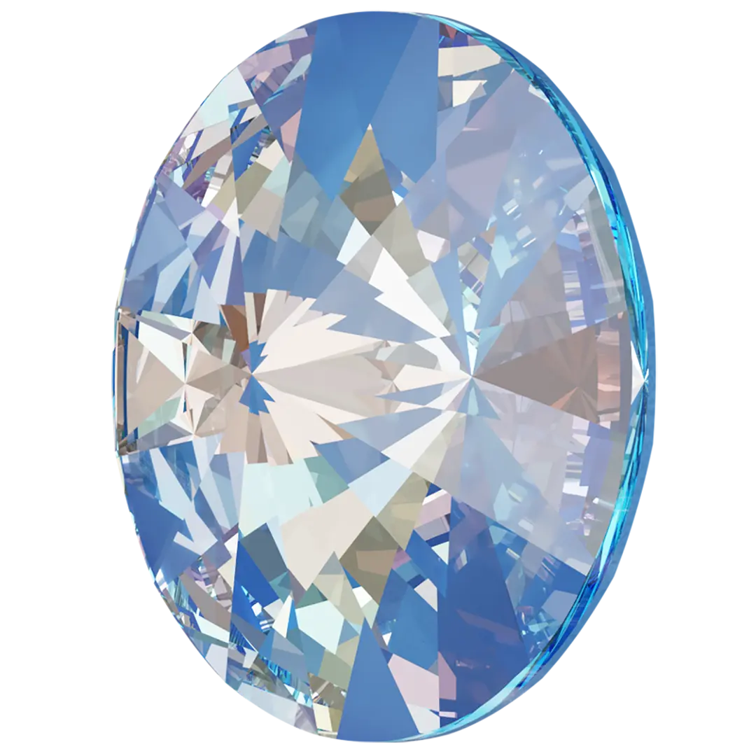 Swarovski Chatons Round Stones Rivoli (1122) Crystal Ocean Delite UNFOILED - Bluestreak Crystals