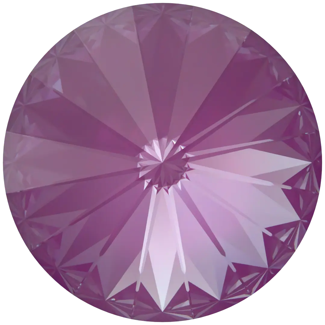 Swarovski Chatons Round Stones Rivoli (1122) Crystal Orchid Ignite UNFOILED - Bluestreak Crystals