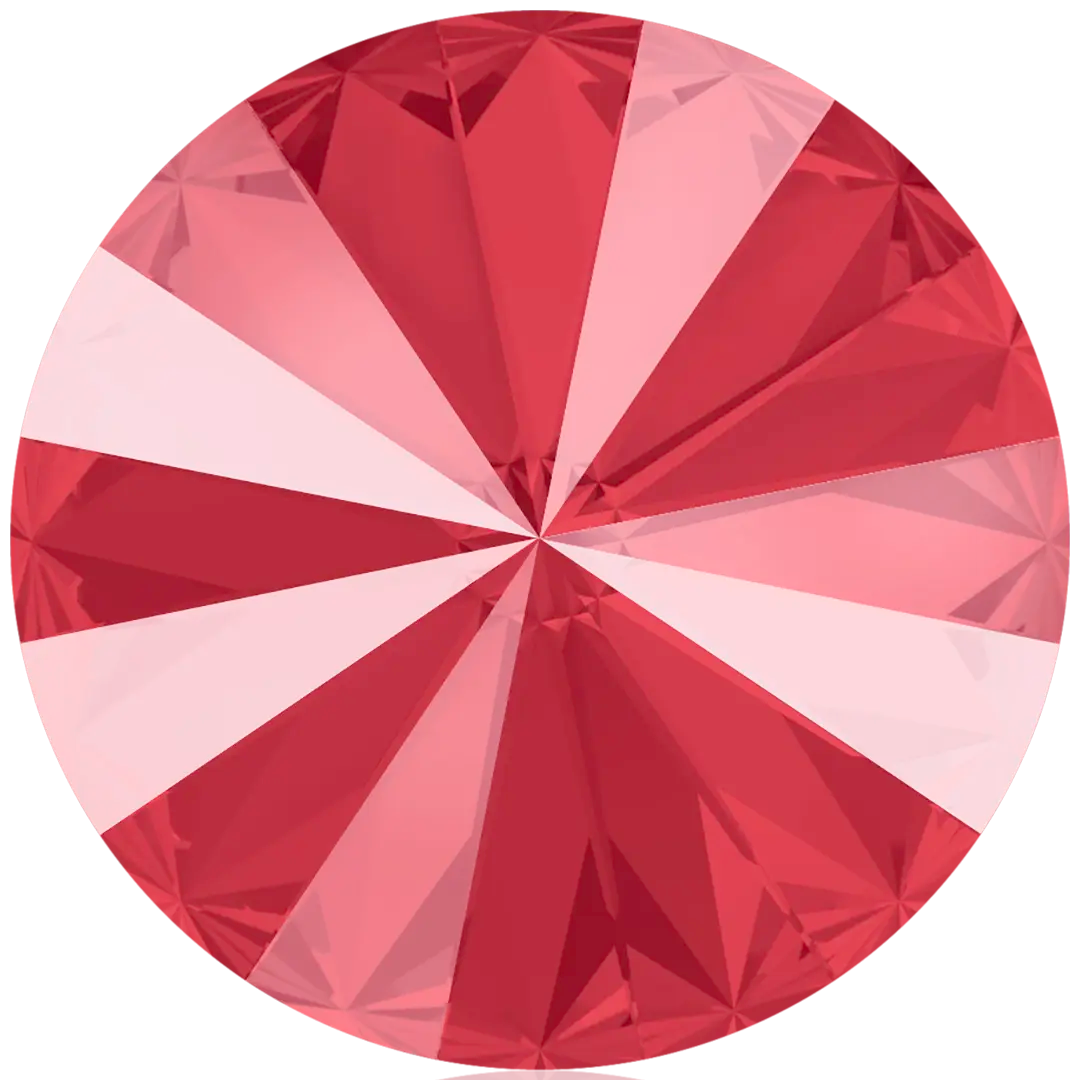 Swarovski Chatons Round Stones Rivoli (1122) Crystal Royal Red Delite UNFOILED - Bluestreak Crystals