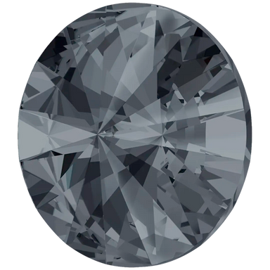 Swarovski Chatons Round Stones Rivoli (1122) Crystal Silver Night - Bluestreak Crystals