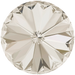 Swarovski Chatons Round Stones Rivoli (1122) Crystal Silver Shade - Bluestreak Crystals