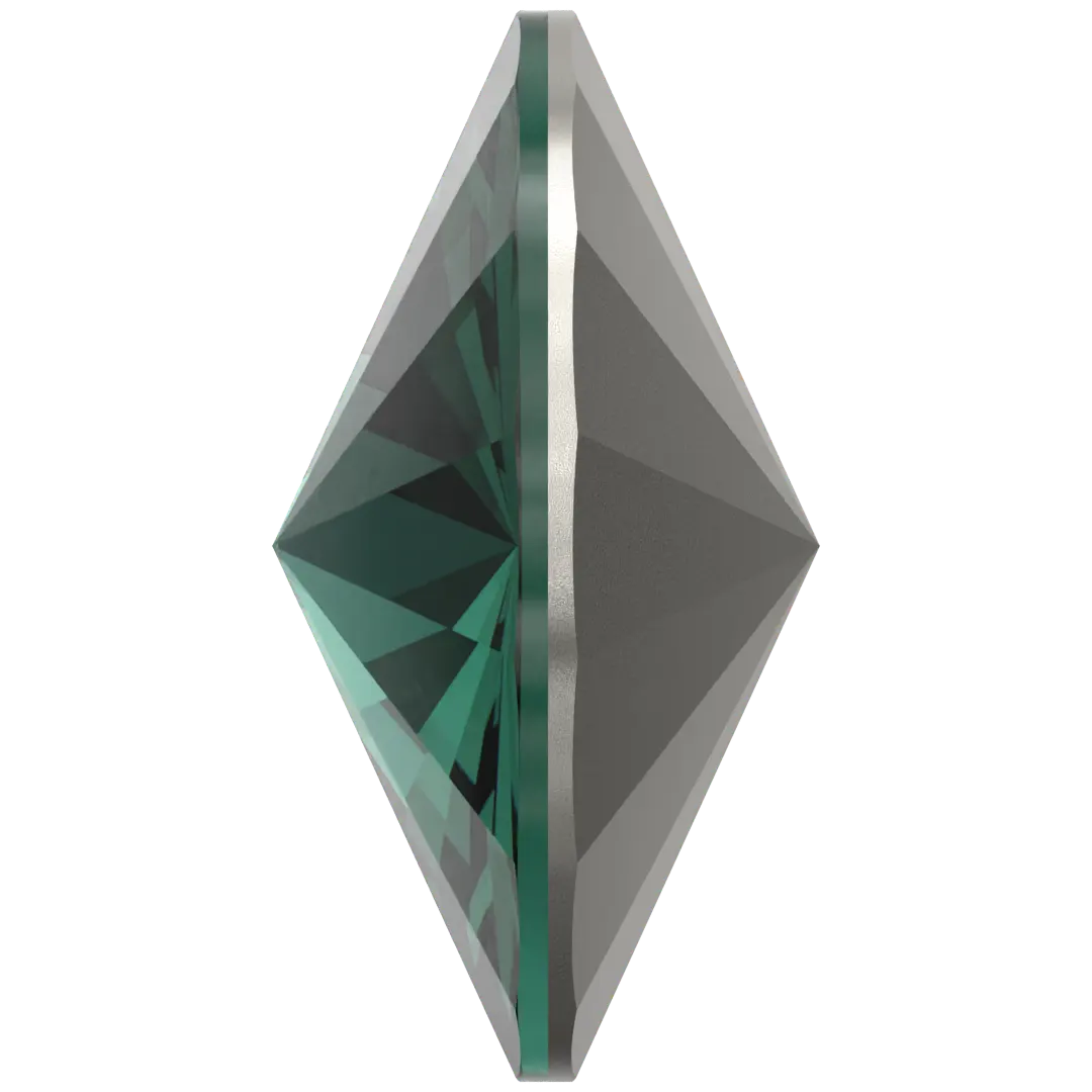 Swarovski Chatons Round Stones Rivoli (1122) Emerald - Bluestreak Crystals