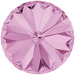 Swarovski Chatons Round Stones Rivoli (1122) Light Amethyst - Bluestreak Crystals