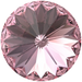 Swarovski Chatons Round Stones Rivoli (1122) Light Rose - Bluestreak Crystals