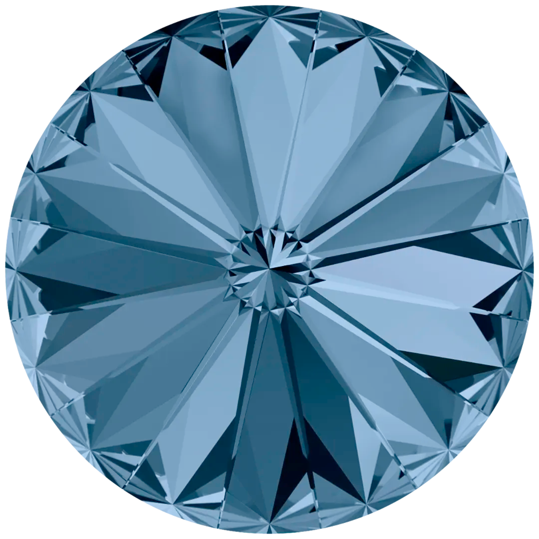 Swarovski Chatons Round Stones Rivoli (1122) Montana - Bluestreak Crystals