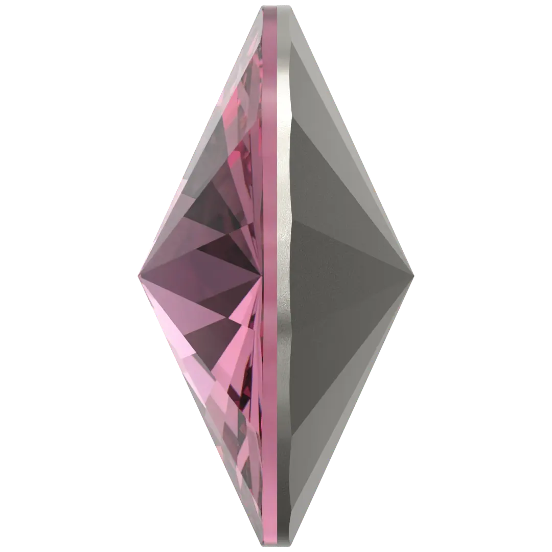 Swarovski Chatons Round Stones Rivoli (1122) Rose - Bluestreak Crystals