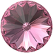 Swarovski Chatons Round Stones Rivoli (1122) Rose - Bluestreak Crystals