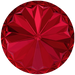 Swarovski Chatons Round Stones Rivoli (1122) Scarlet - Bluestreak Crystals