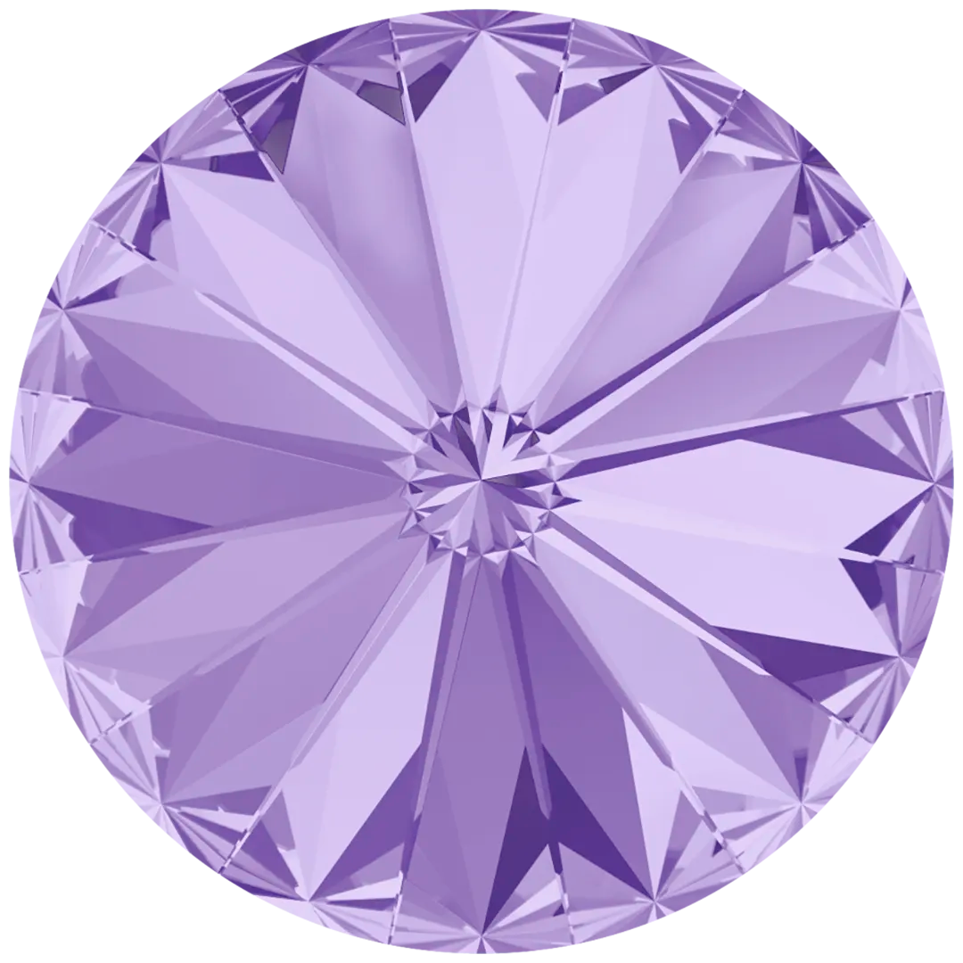 Swarovski Chatons Round Stones Rivoli (1122) Tanzanite - Bluestreak Crystals