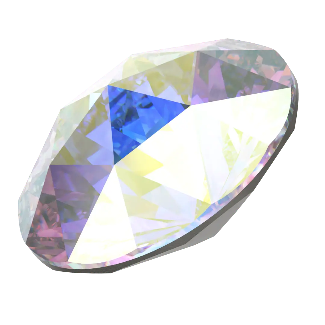 Serinity Chatons Round Stones Rose Cut (1401) Crystal AB - Bluestreak Crystals