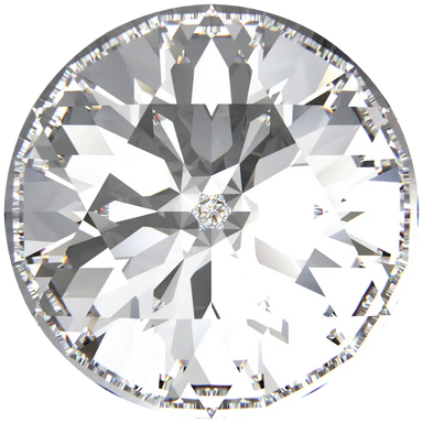 Swarovski Chatons Round Stones Rose Cut (1401) Crystal - Bluestreak Crystals