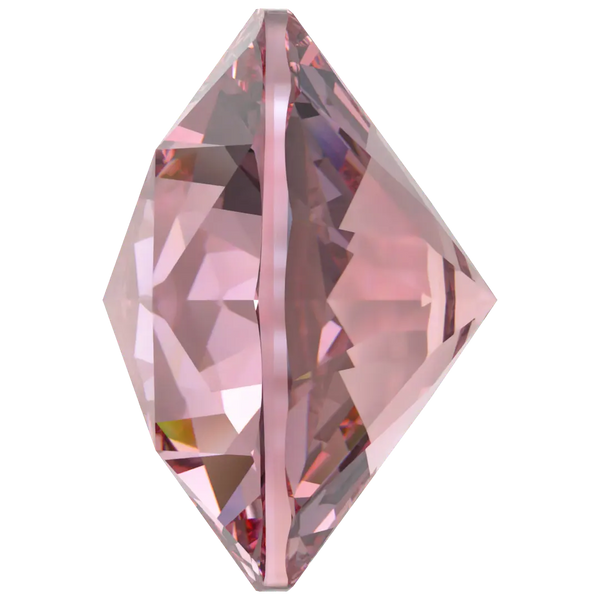 Swarovski Chatons Round Stones Rose Cut (1401) Light Rose Ignite UNFOILED - Bluestreak Crystals