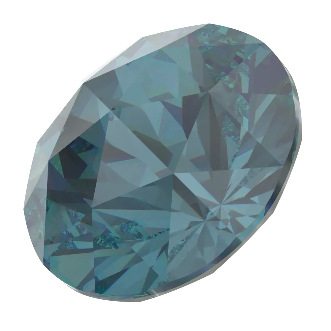 Serinity Chatons Round Stones Rose Cut (1401) Montana - Bluestreak Crystals