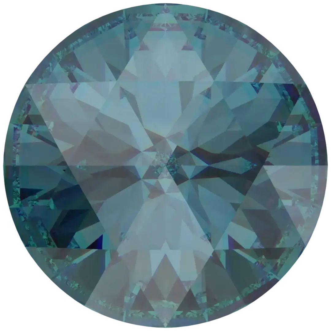 Serinity Chatons Round Stones Rose Cut (1401) Montana - Bluestreak Crystals