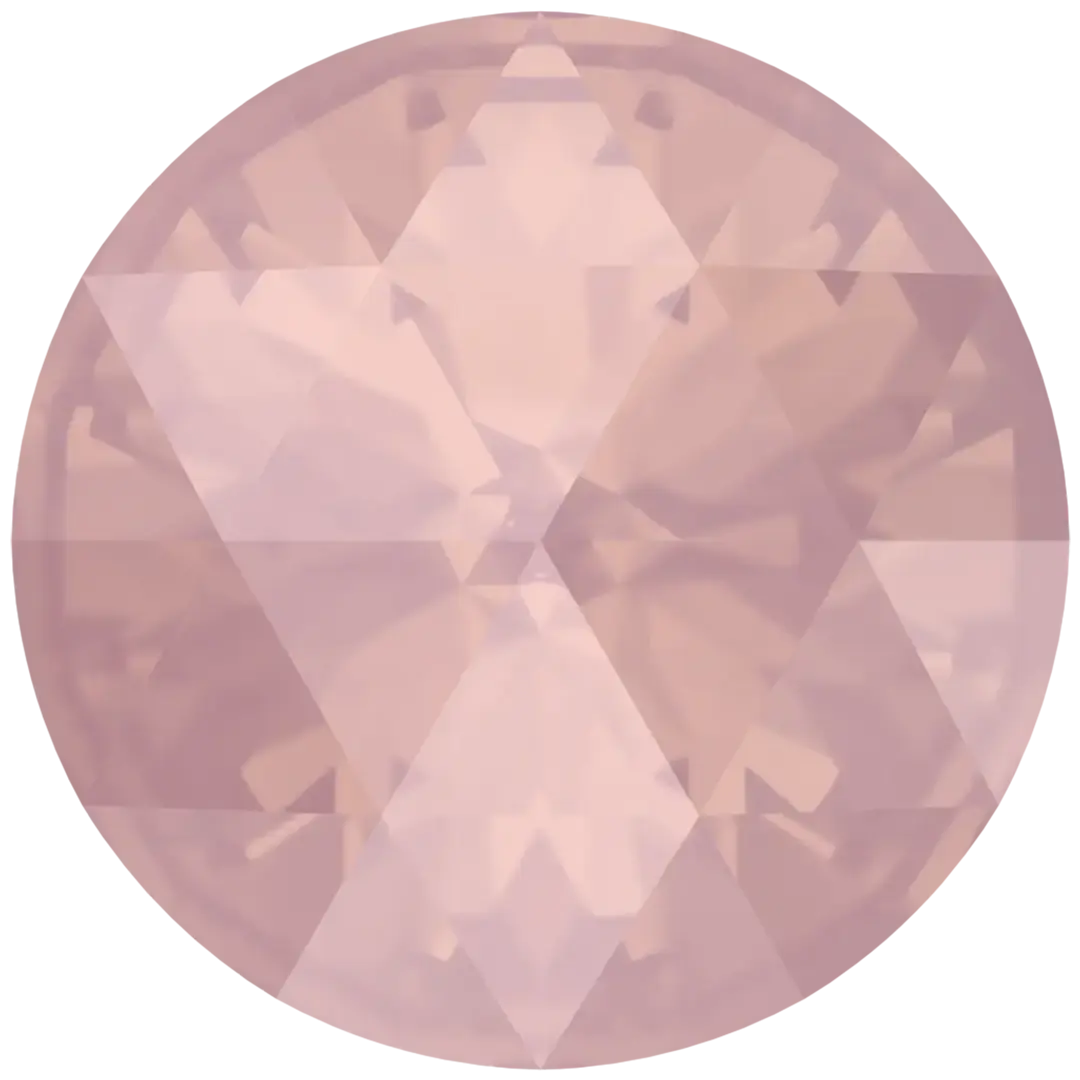 Swarovski Chatons Round Stones Rose Cut (1401) Rose Water Opal - Bluestreak Crystals